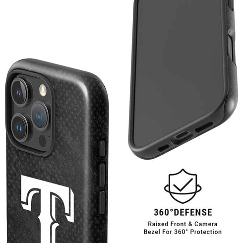 MLB Texas Rangers Jays Dark Wash iPhone 16 Pro Magsafe Impact Case